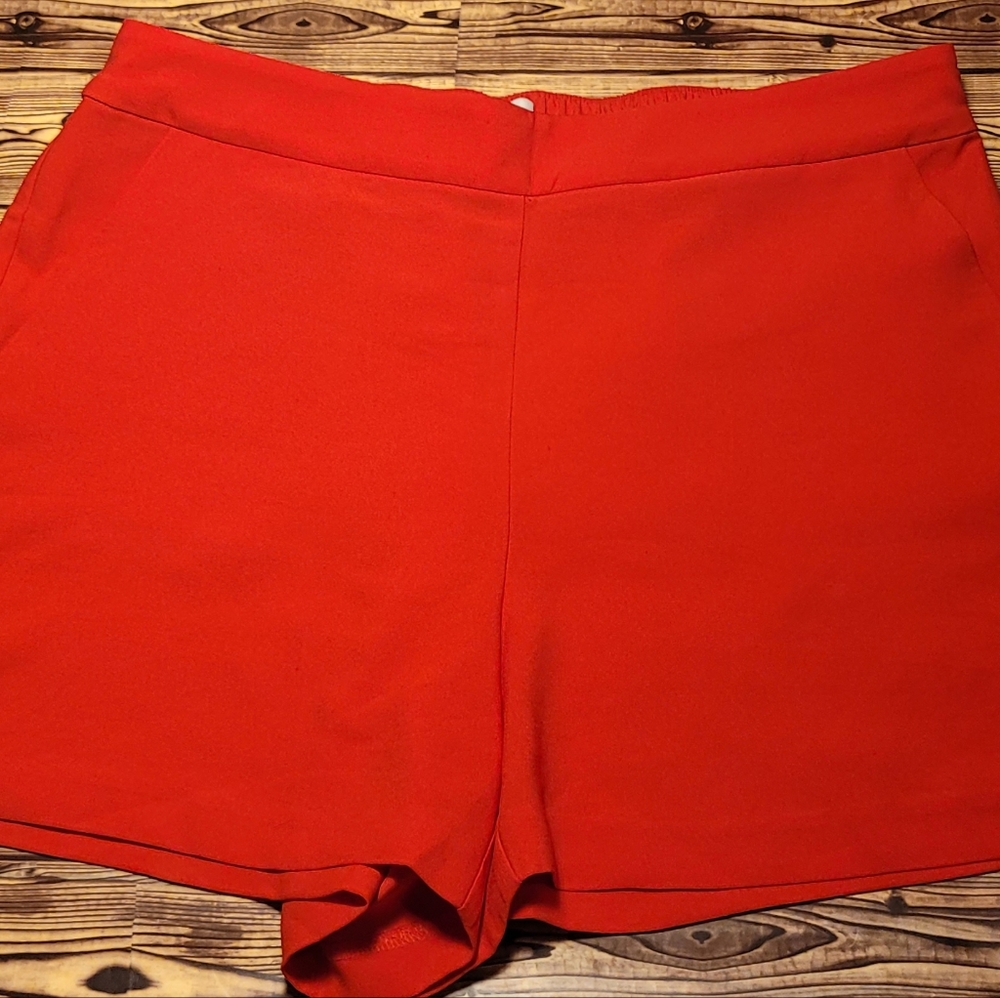 Loft Soft Red Shorts Size M